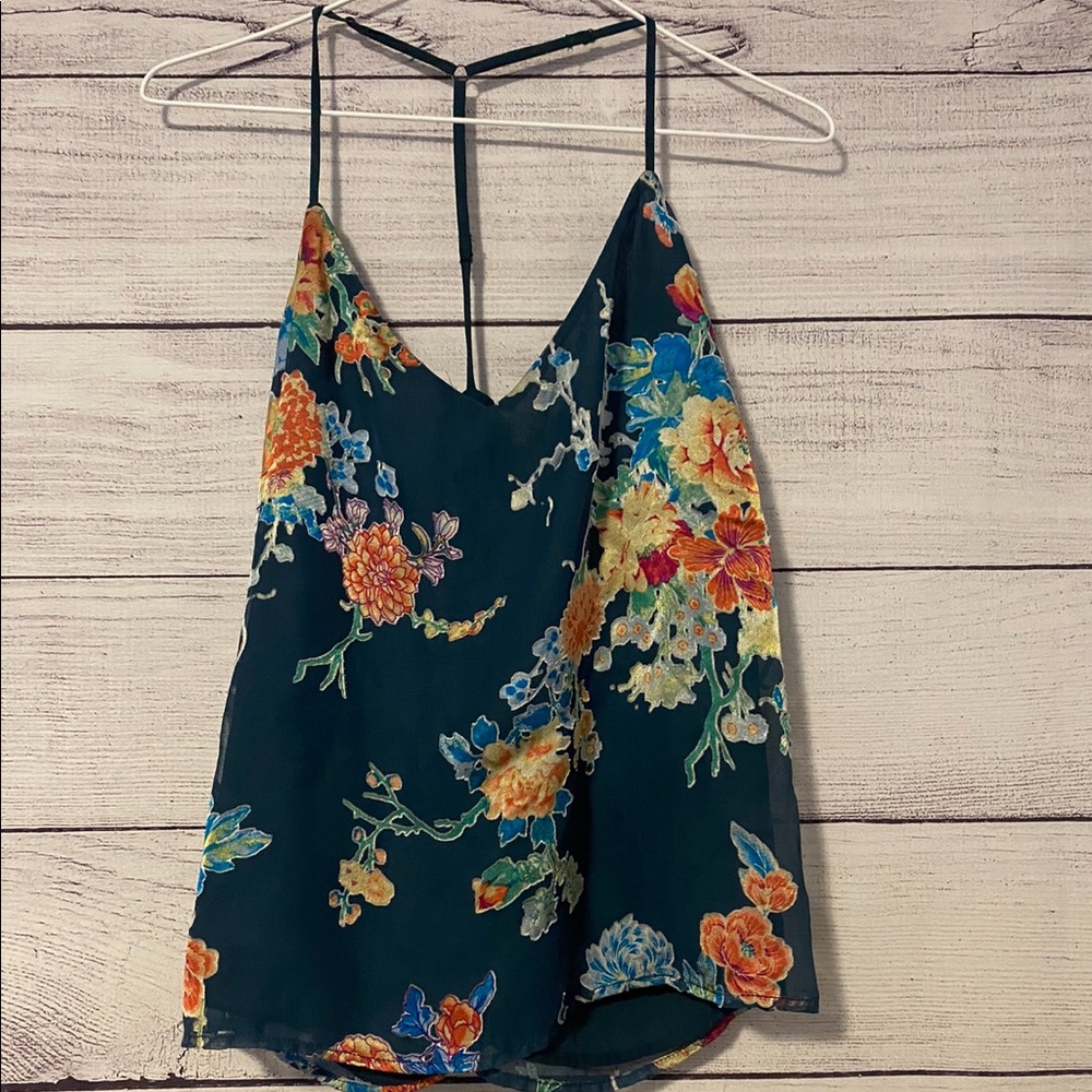 Socialite Floral Tank Top